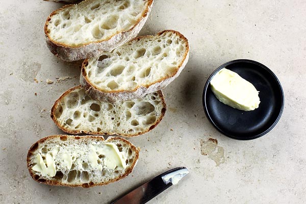 Margarine statt Butter Margarine statt Butter