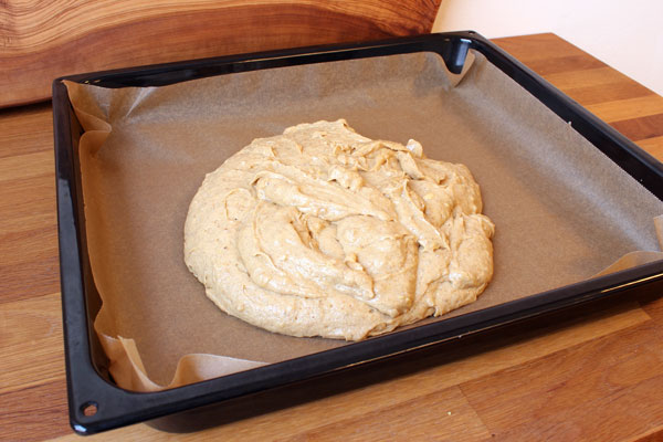 Teig verteilen Teig verteilen