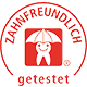 Zahnfreundlich getestet Zahnfreundlich getestet