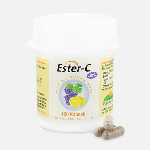 120 Kapseln Ester-C + OPC + Bioflavonoide 120 Kapseln Ester-C + OPC + Bioflavonoide