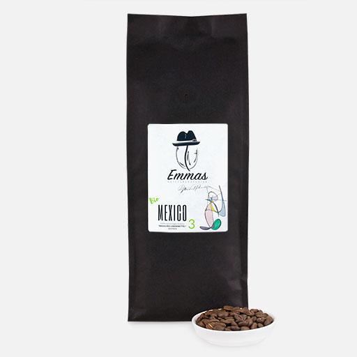500 g Emmas Bio Kaffee Mexico ganze Bohne 500 g Emmas Bio Kaffee Mexico ganze Bohne