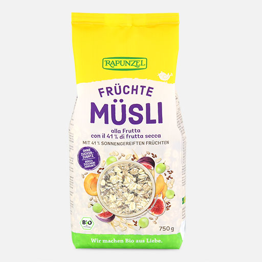 750 g Bio Früchte Müsli 750 g Bio Früchte Müsli