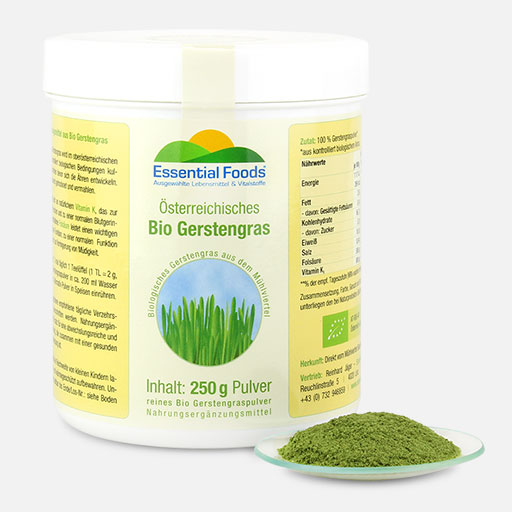 250 g Bio Gerstengras aus Österreich 250 g Bio Gerstengras aus Österreich