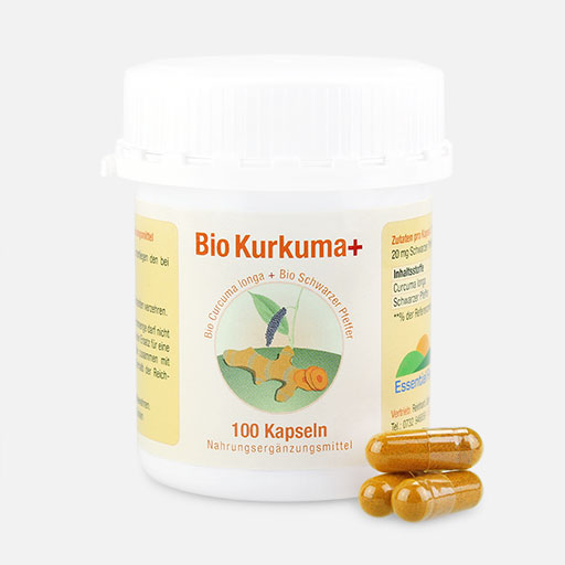 100 Kapseln Bio Kurkuma+ 100 Kapseln Bio Kurkuma+