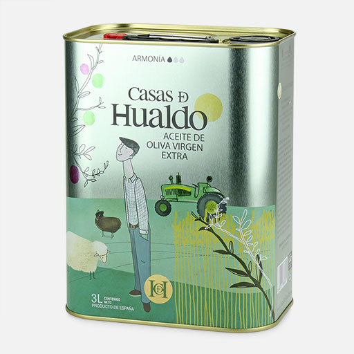 3000 ml Olivenöl Casas de Hualdo mild 3000 ml Olivenöl Casas de Hualdo mild