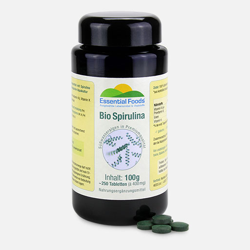 100 g Bio Spirulina Algen Presslinge 100 g Bio Spirulina Algen Presslinge