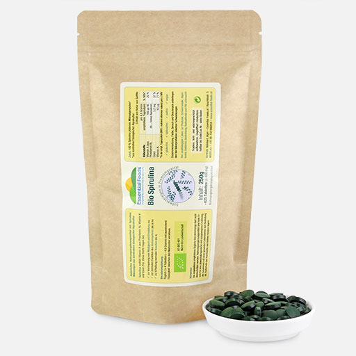 250 g Bio Spirulina Algen Presslinge 250 g Bio Spirulina Algen Presslinge