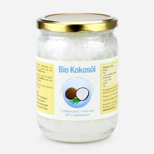 500 ml Bio Kokosöl (V.C.O.) 500 ml Bio Kokosöl (V.C.O.)